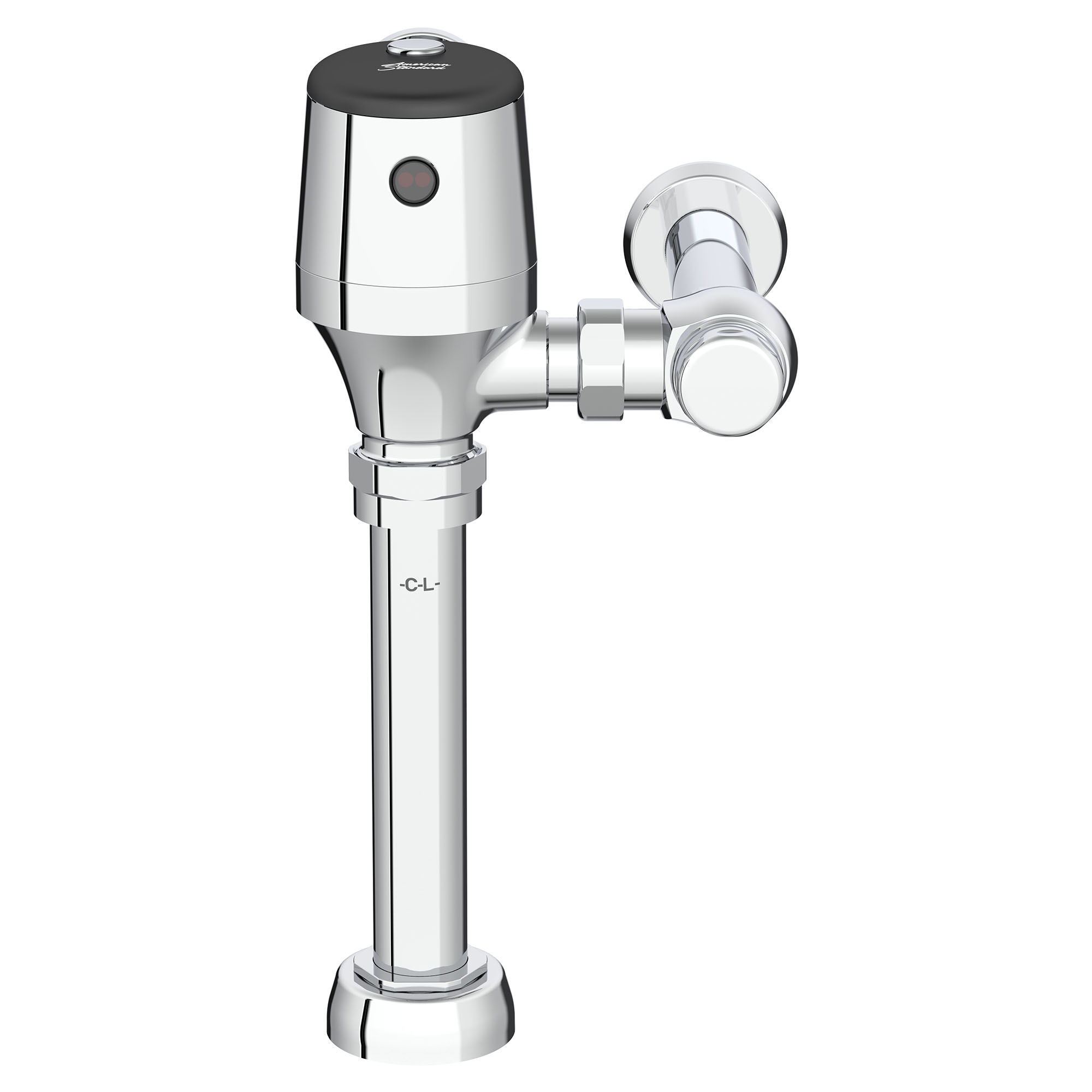 Robinet de chasse d'eau pour toilettes exposées UltimaMC SelectronicMC, à diaphragme, modèle de base,1, 28 gpc (4,8 Lpc)